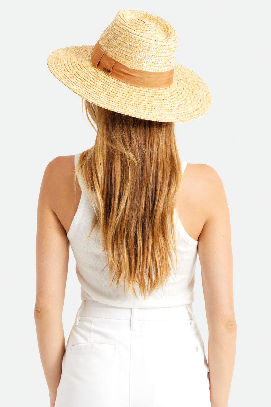 Brixton Joanna Hat Fedoras Dames Oranje | 035492MXG