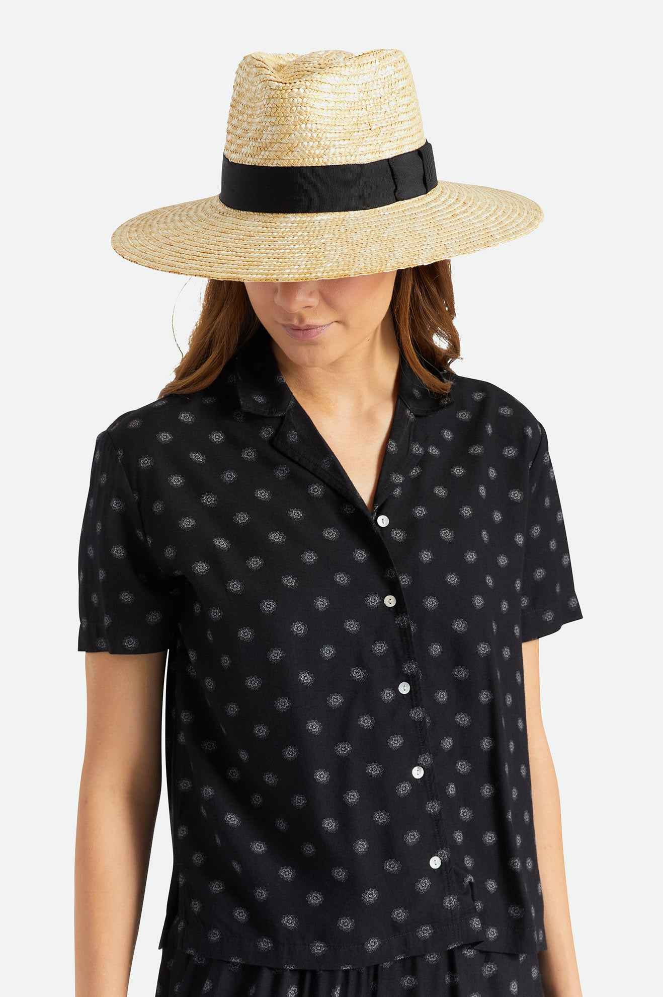 Brixton Joanna Hat Fedoras Dames Oranje | 683249HQJ