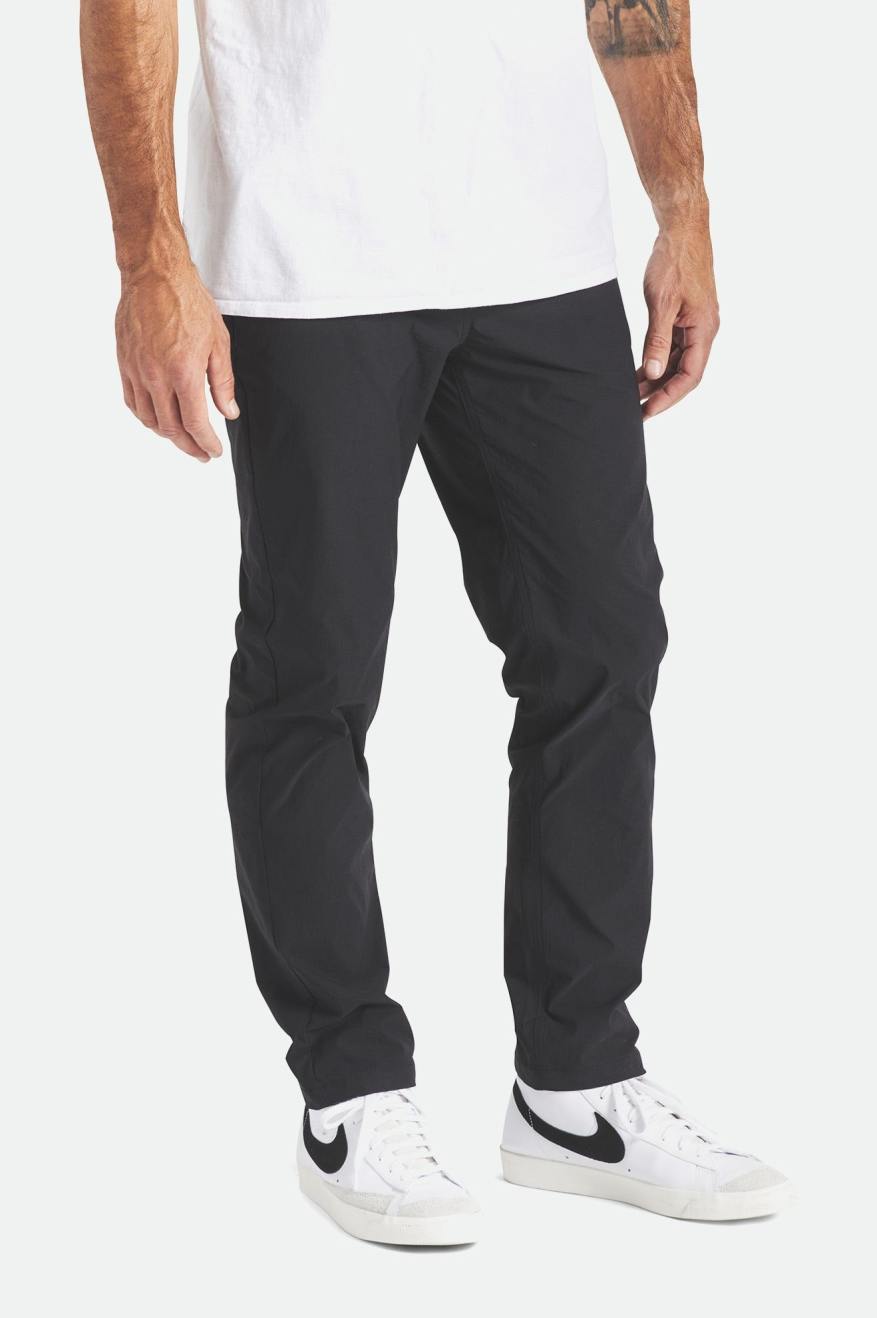 Brixton Knox Utility Slim Broek Heren Zwart | 854160JTO