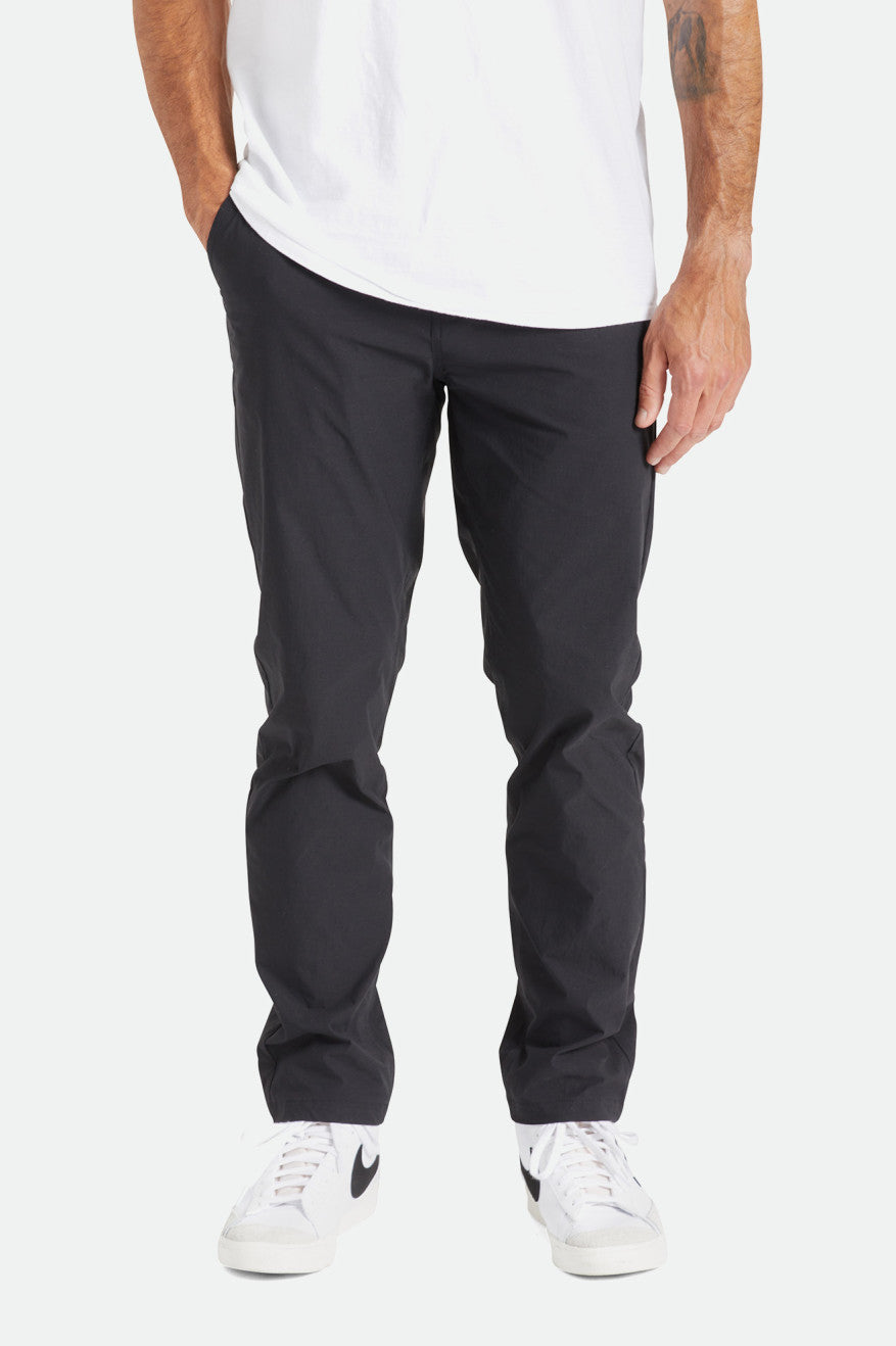 Brixton Knox Utility Slim Broek Heren Zwart | 854160JTO