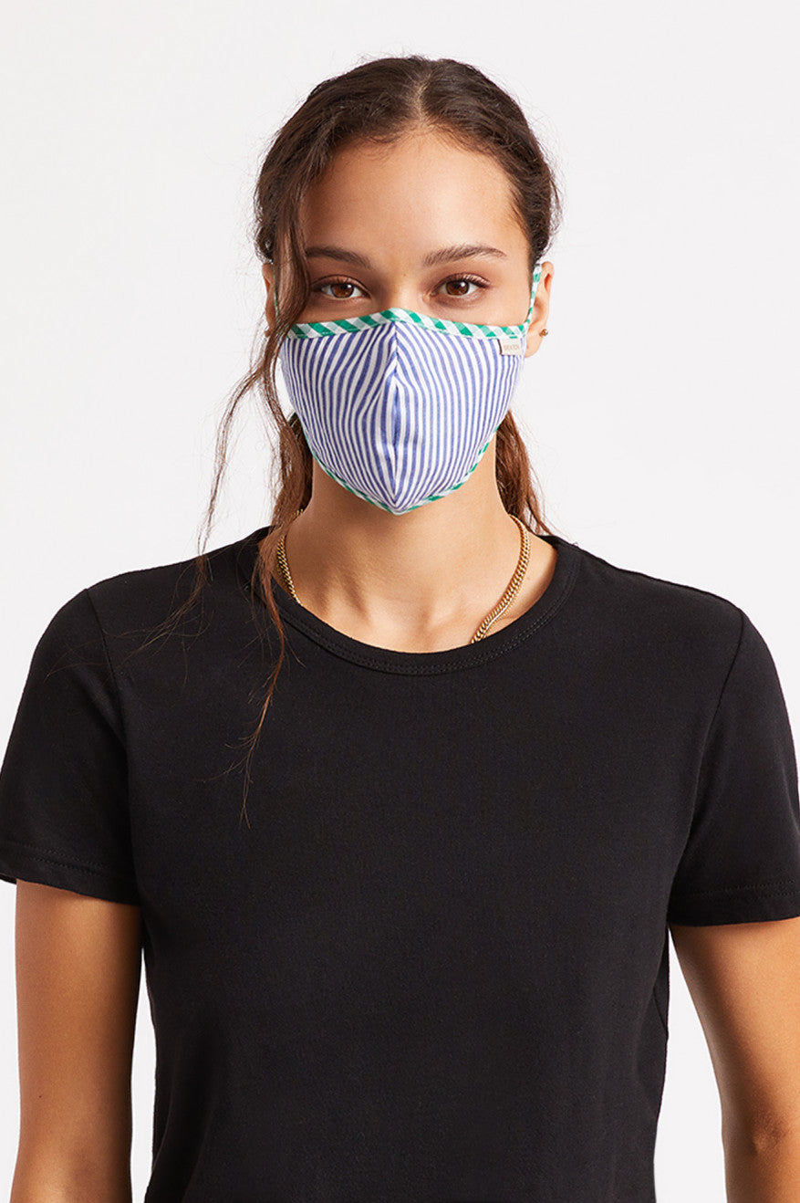 Brixton Lichtgewicht Antimicrobial Masker Unisex Blauw | 074281YMK