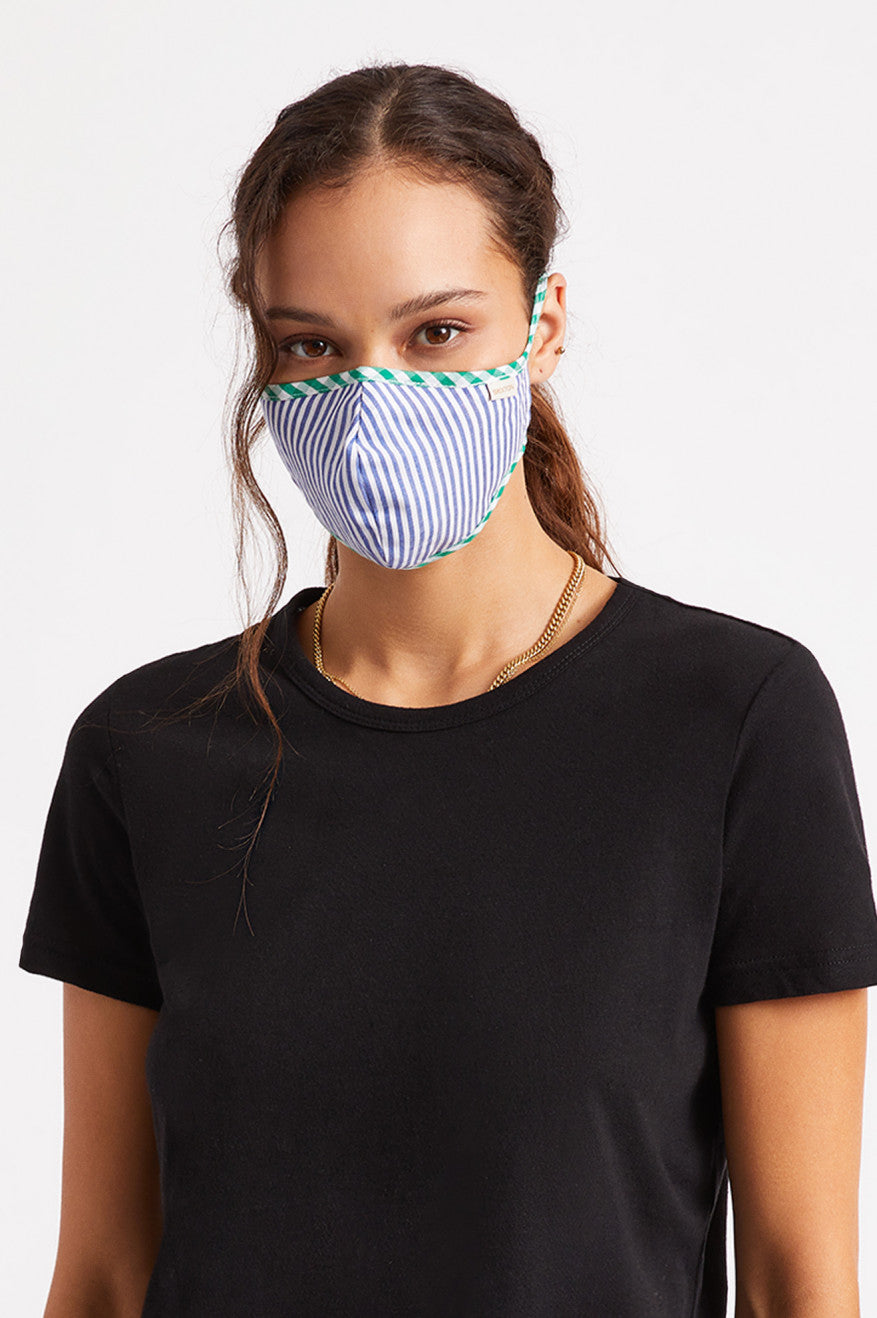 Brixton Lichtgewicht Antimicrobial Masker Unisex Blauw | 074281YMK