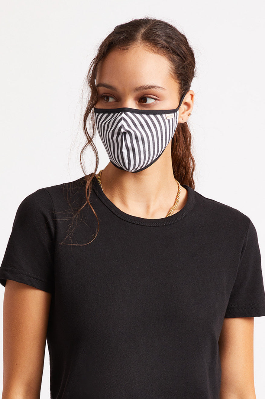 Brixton Lichtgewicht Antimicrobial Masker Unisex Zwart | 712903THC