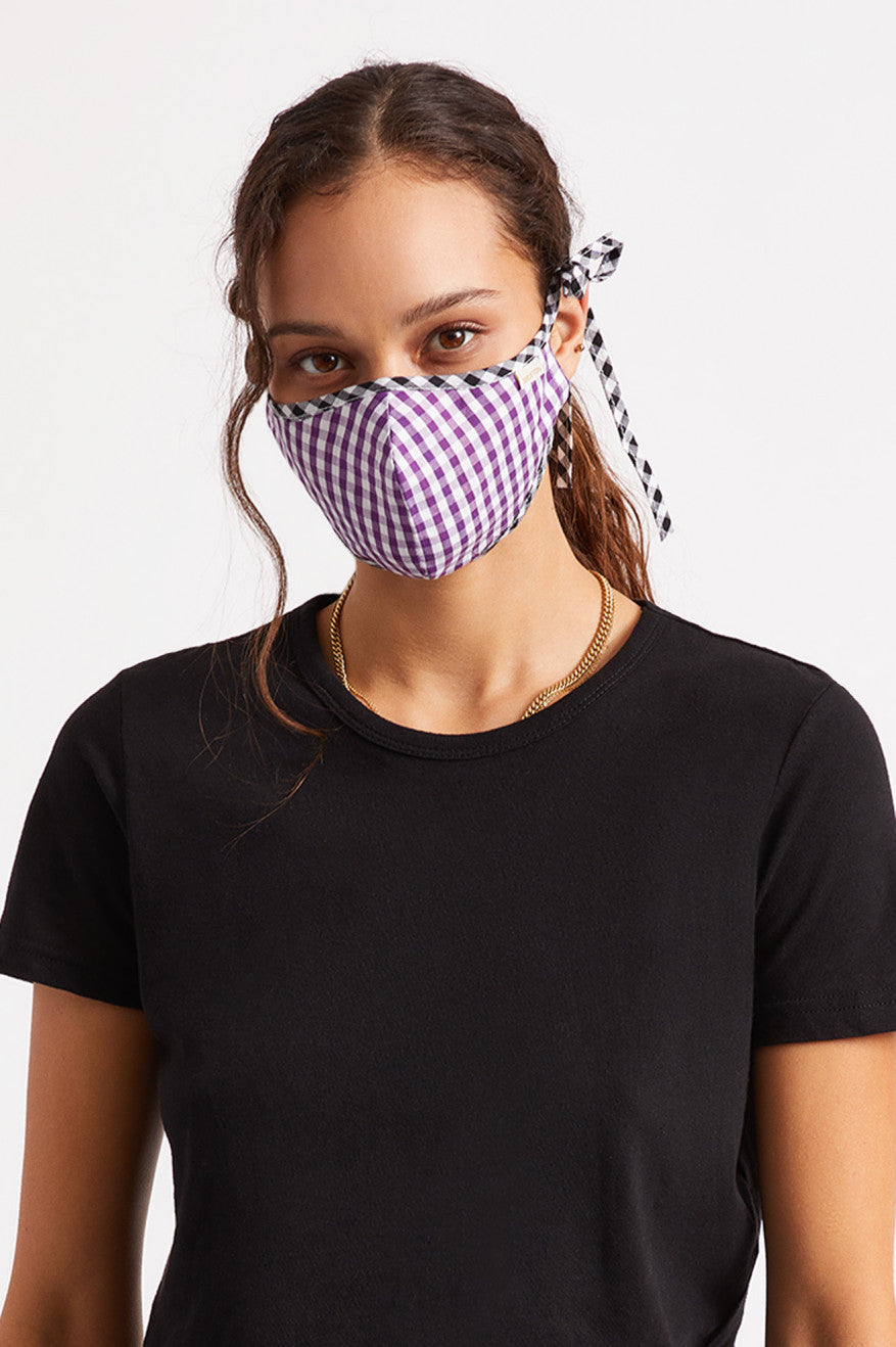 Brixton Lichtgewicht Antimicrobial Masker Unisex Paars | 901523SXH