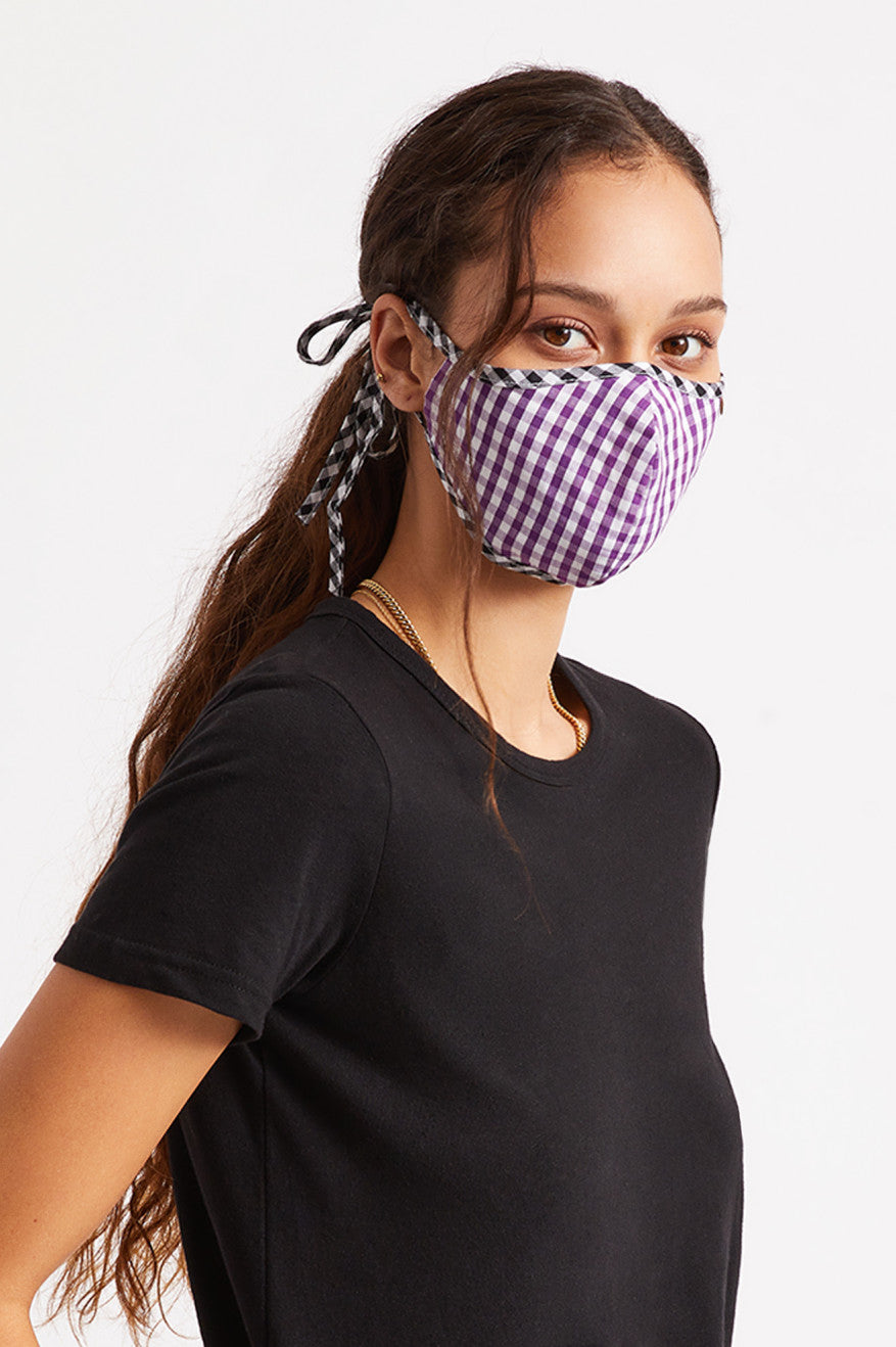 Brixton Lichtgewicht Antimicrobial Masker Unisex Paars | 901523SXH