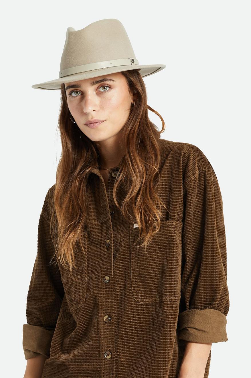 Brixton Messer Fedora Fedoras Dames Lichtgroen | 804321PVK