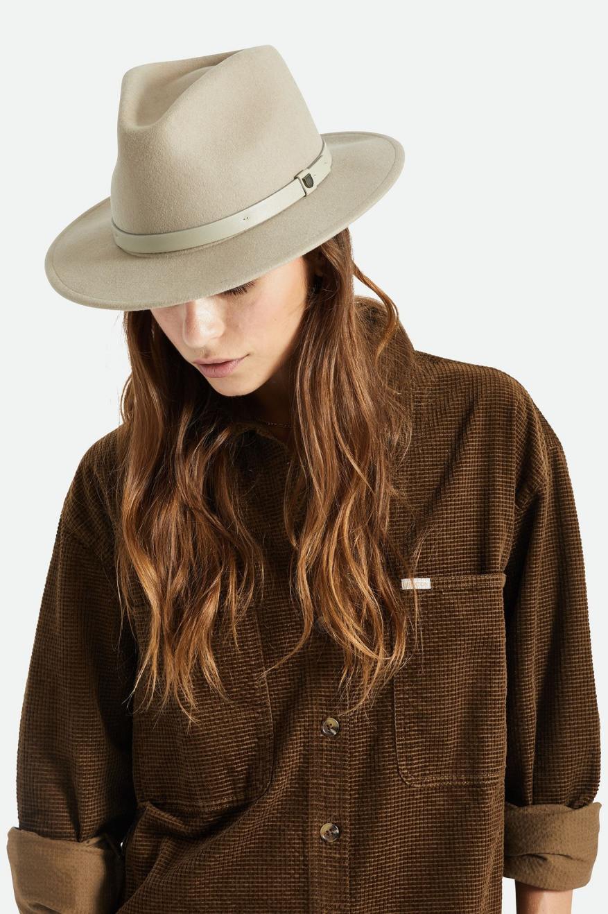 Brixton Messer Fedora Fedoras Dames Lichtgroen | 804321PVK