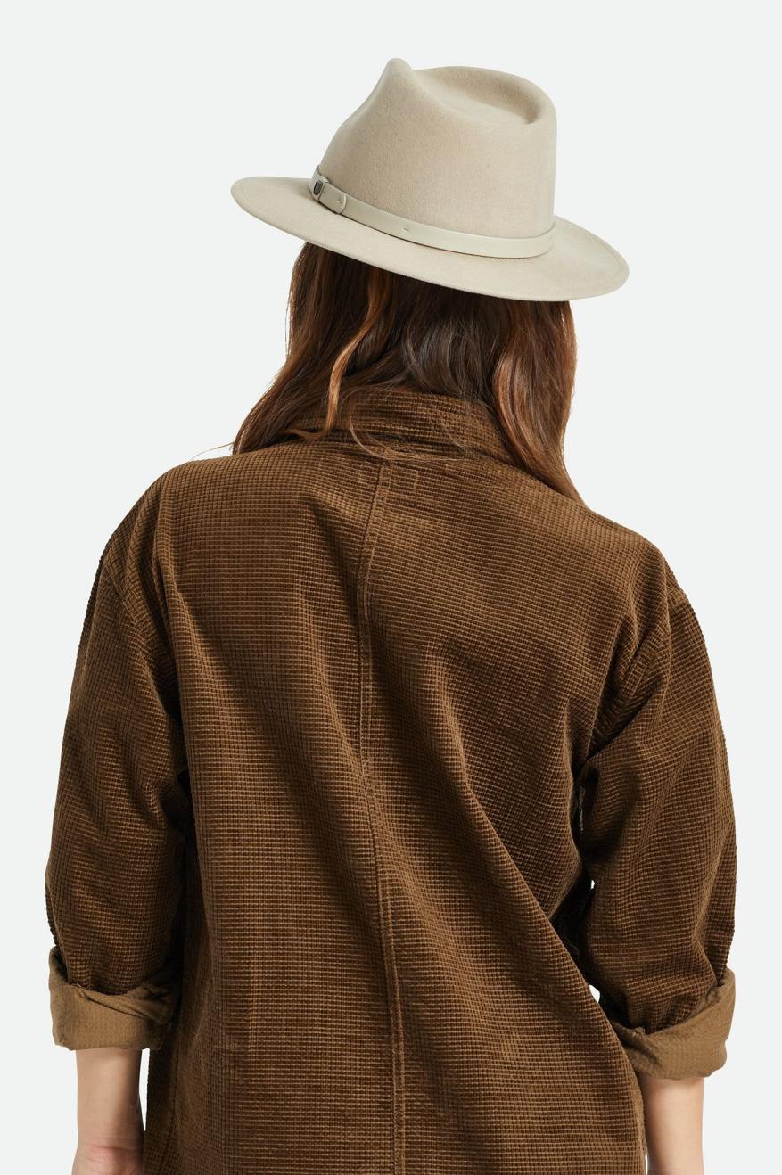 Brixton Messer Fedora Fedoras Dames Lichtgroen | 804321PVK