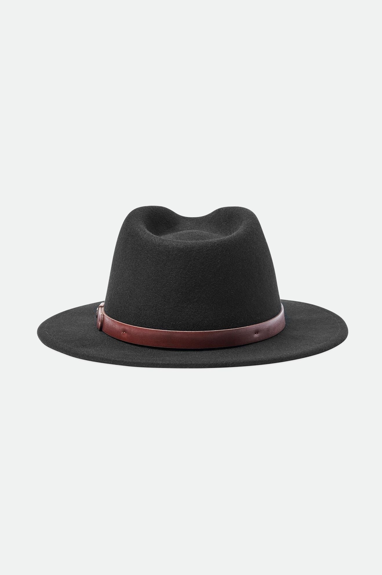 Brixton Messer Fedora Fedoras Dames Zwart | 214573GFX