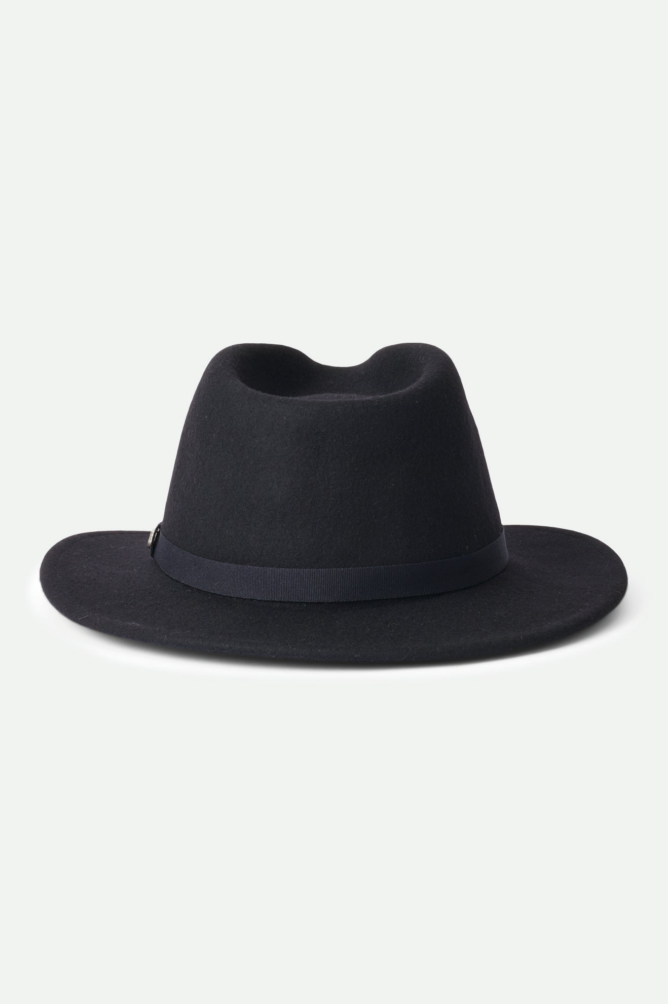 Brixton Messer Packable Fedora Fedoras Dames Zwart | 764528VMW