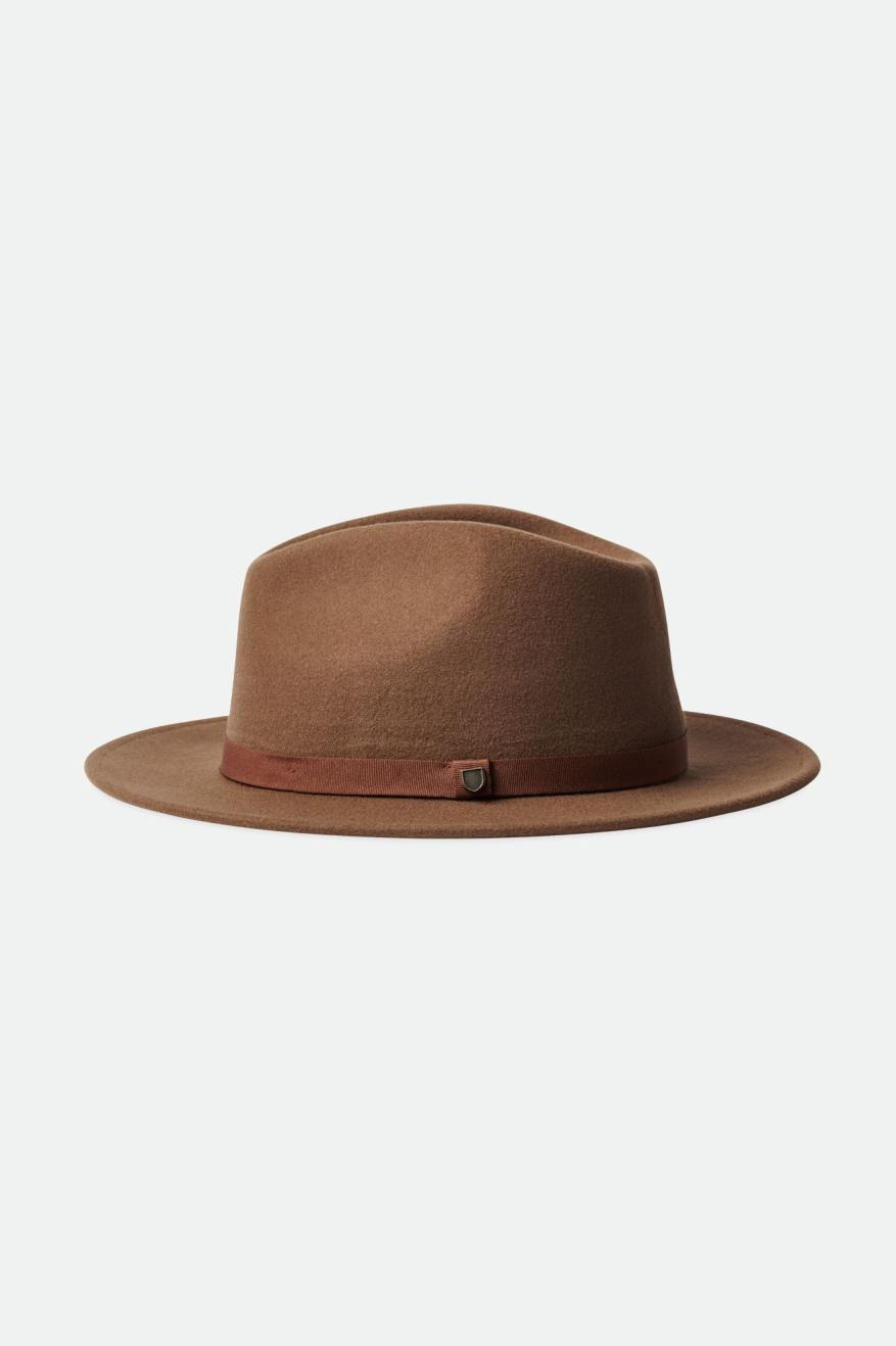 Brixton Messer Packable Fedoras Heren Bruin | 016245ZNV