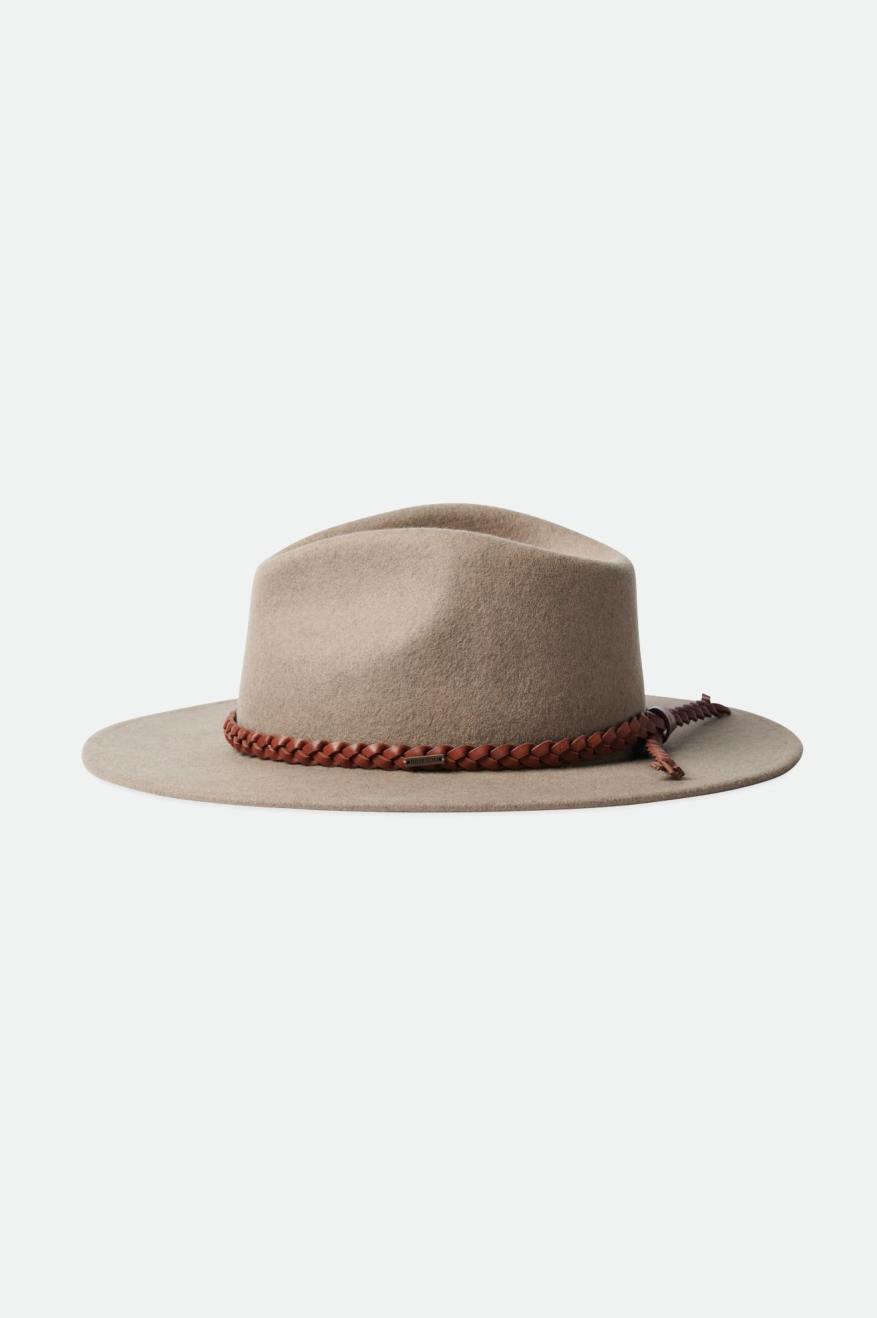 Brixton Messer Western Fedora Fedoras Dames Beige | 521693PUR