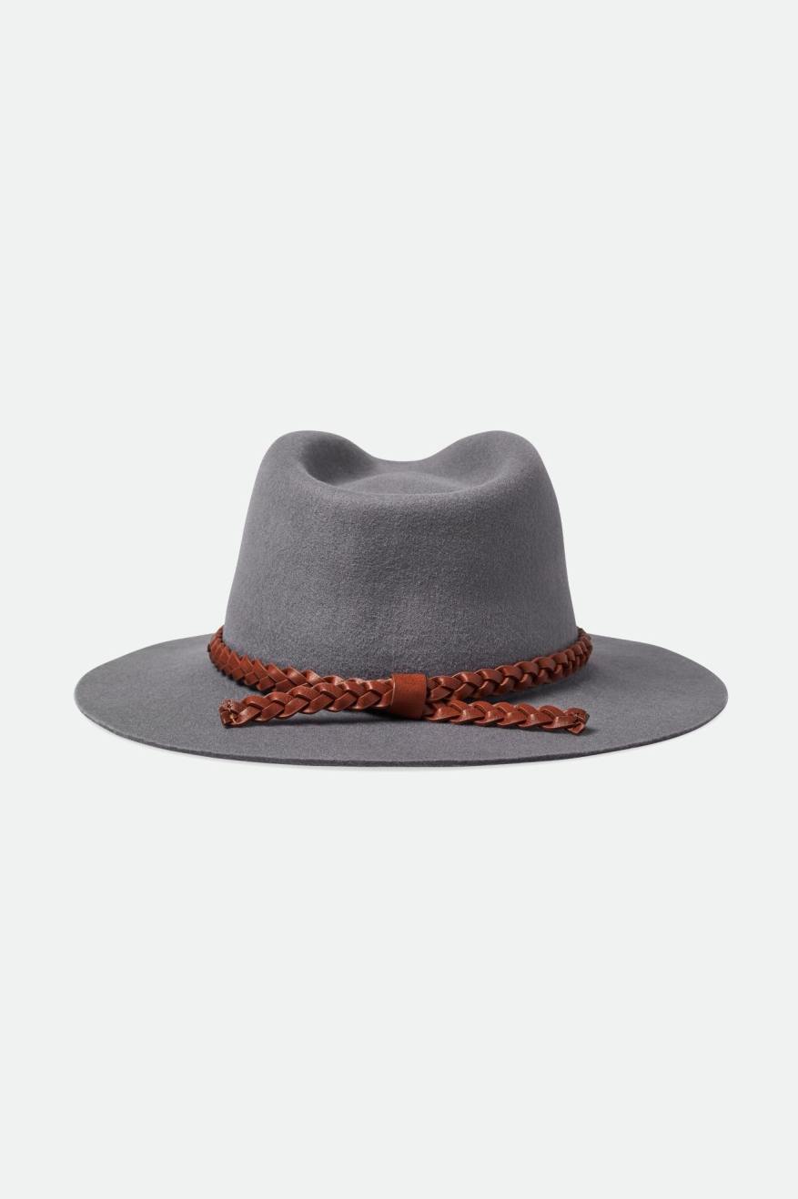 Brixton Messer Western Fedora Fedoras Dames Grijs | 923416QHA