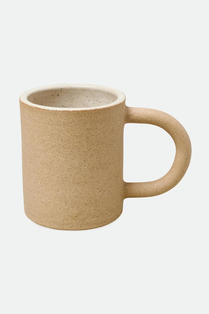 Brixton O-M Hand Crafted Keramiek Mug Accessoires Unisex Beige | 018952QAH