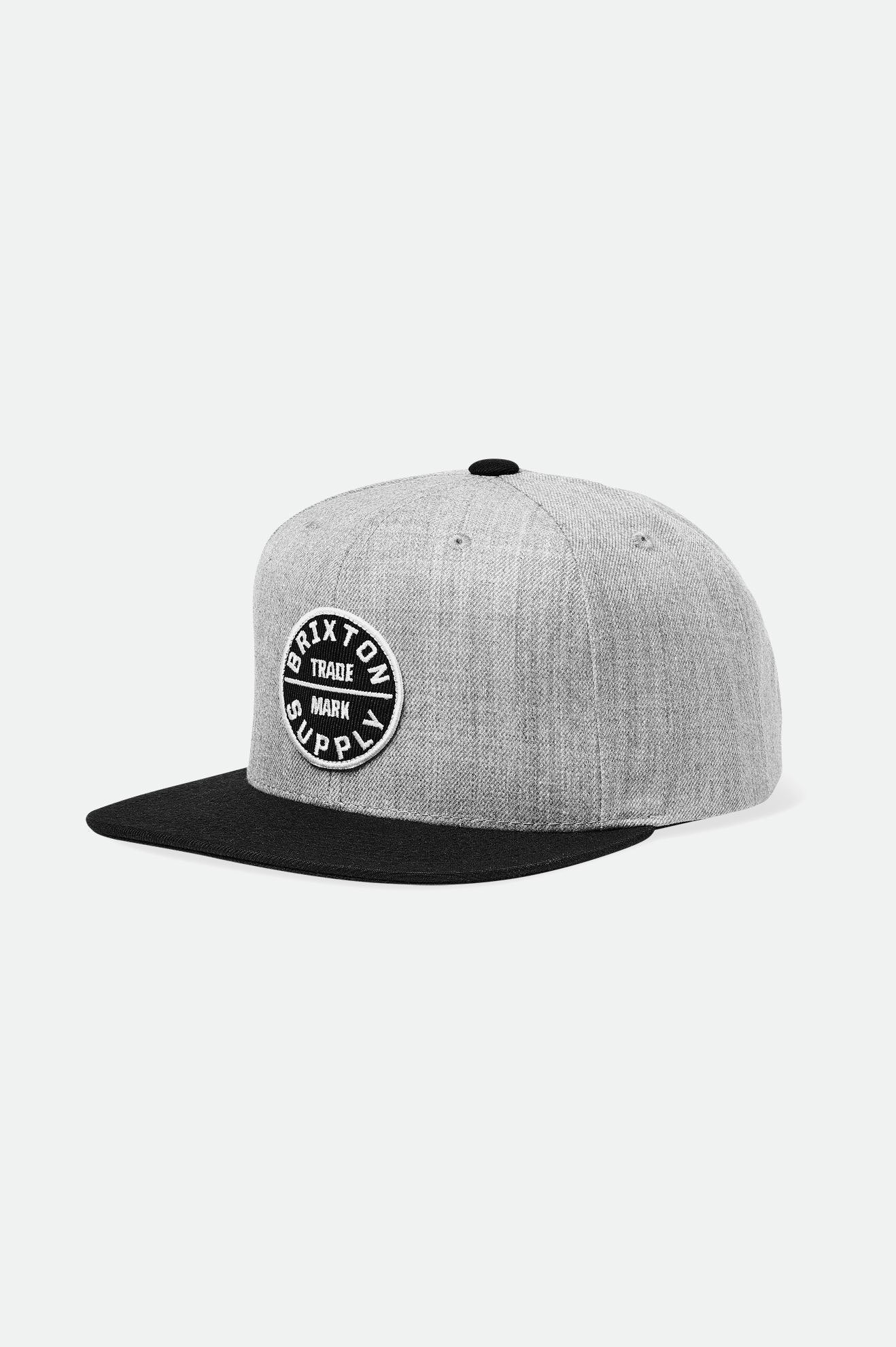 Brixton Oath III Caps Heren Lichtgrijs Zwart | 521863GHU