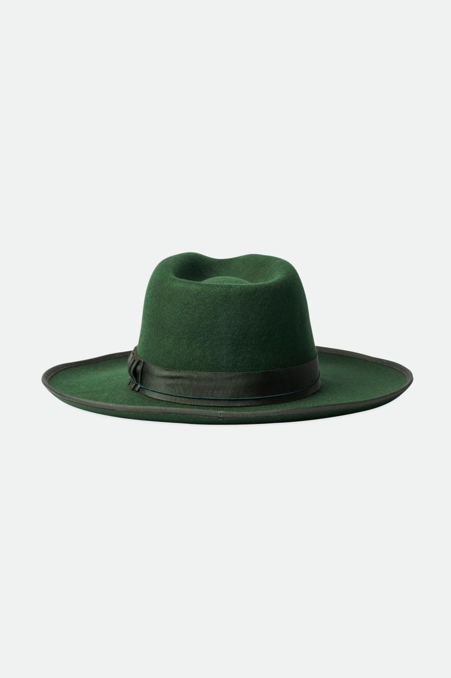 Brixton Reno Fedora Fedoras Dames Groen | 804762OVA