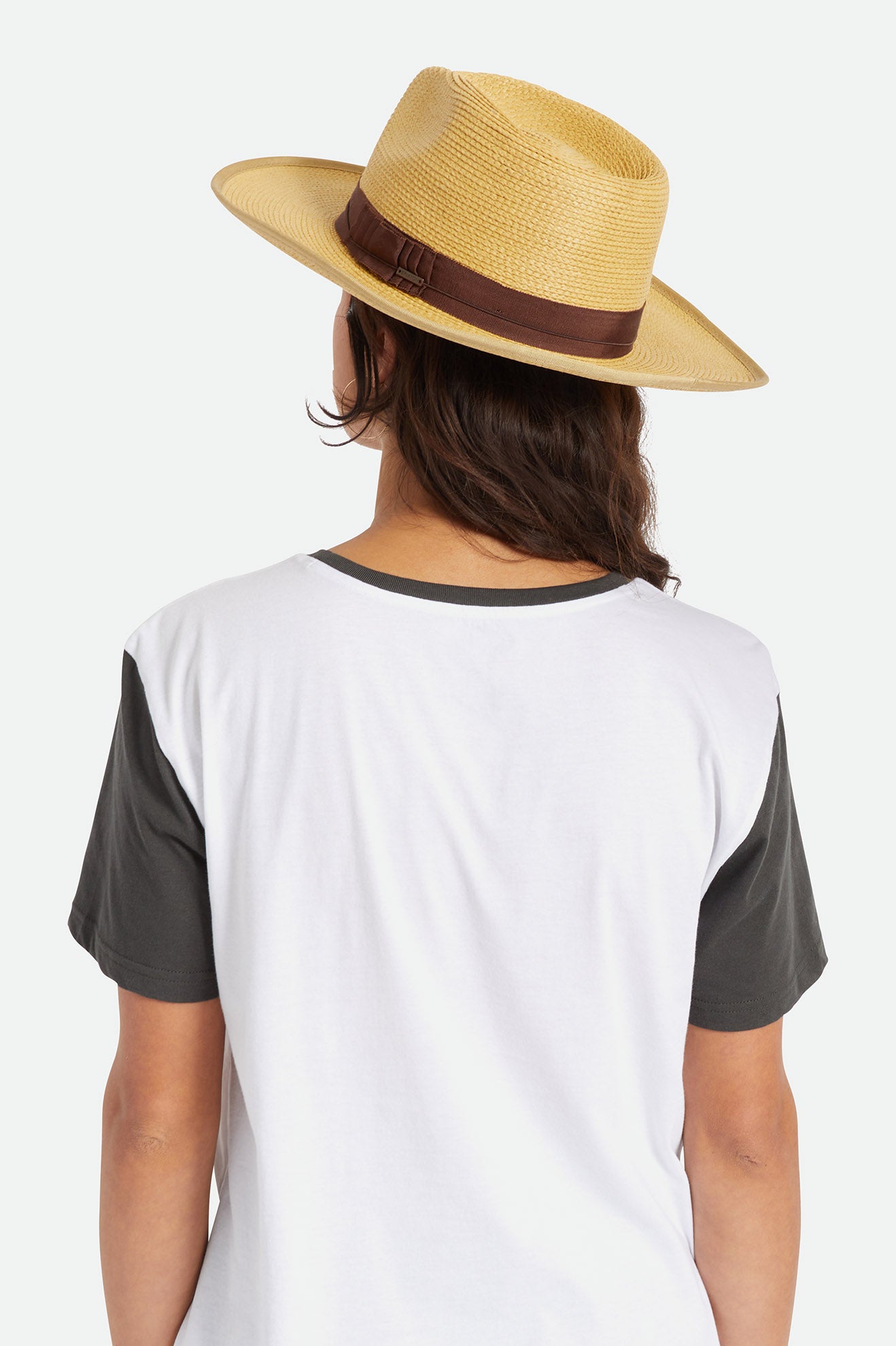 Brixton Reno Straw Hat Hoeden Dames Bruin | 726584VGY