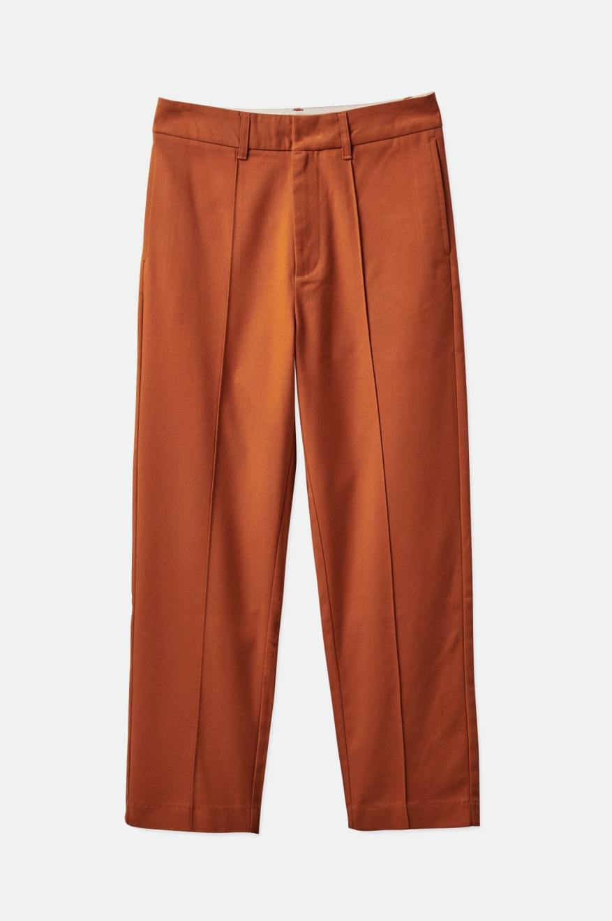 Brixton Retro Trouser Broek Dames Oranje | 843295NCH