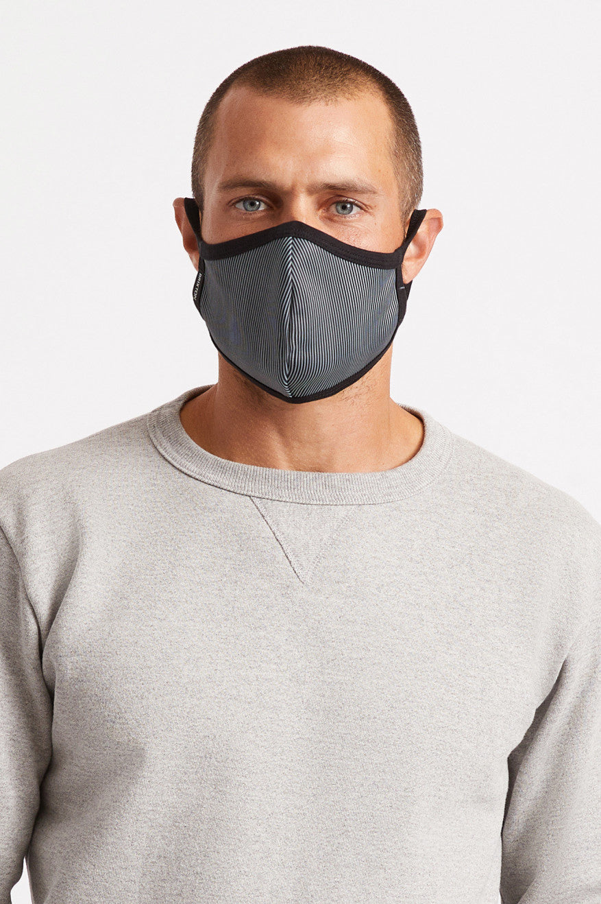 Brixton Reversible Masker Unisex Zwart | 596821WMK