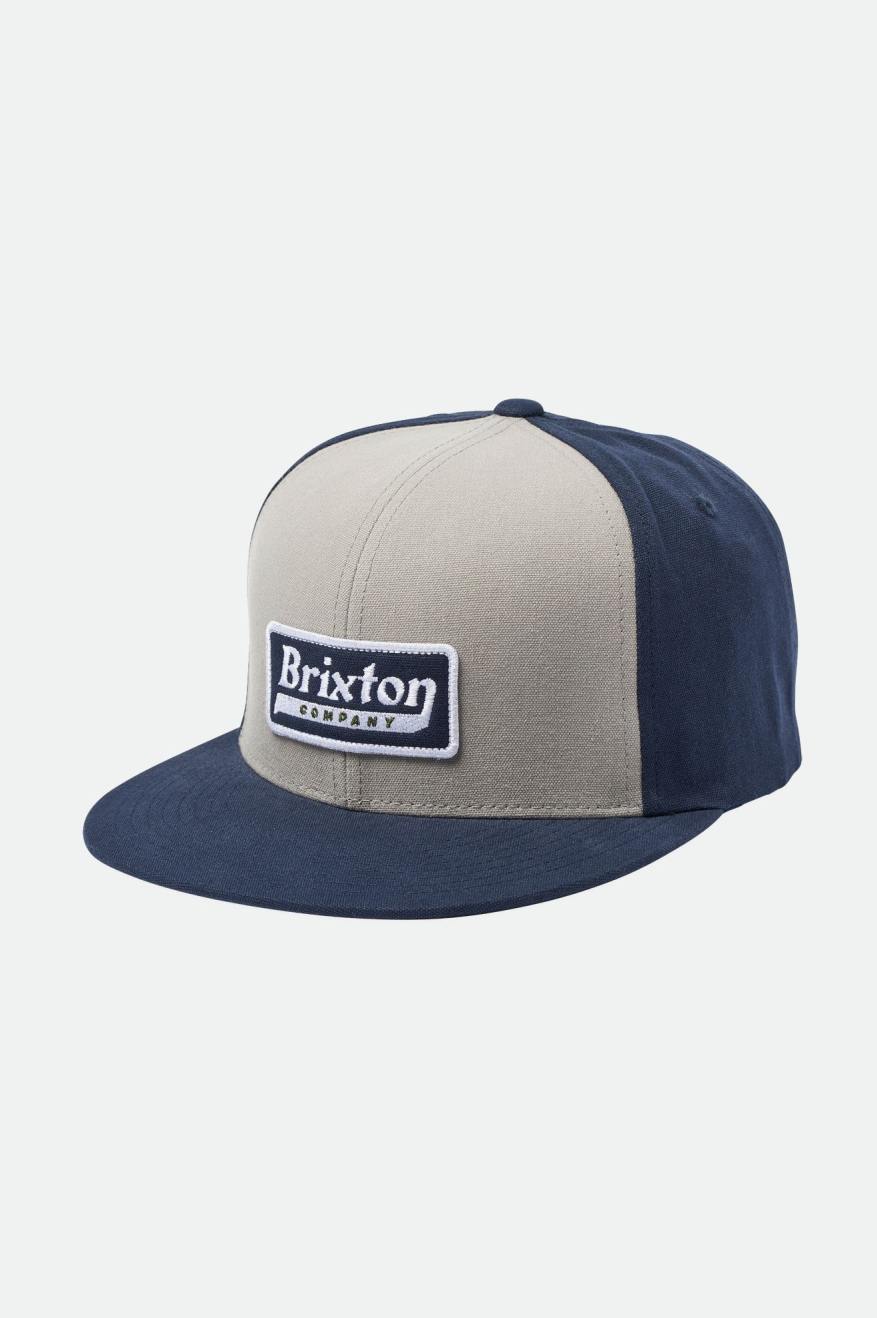 Brixton Steadfast HP Caps Heren Donkerblauw Grijs | 369708MTA