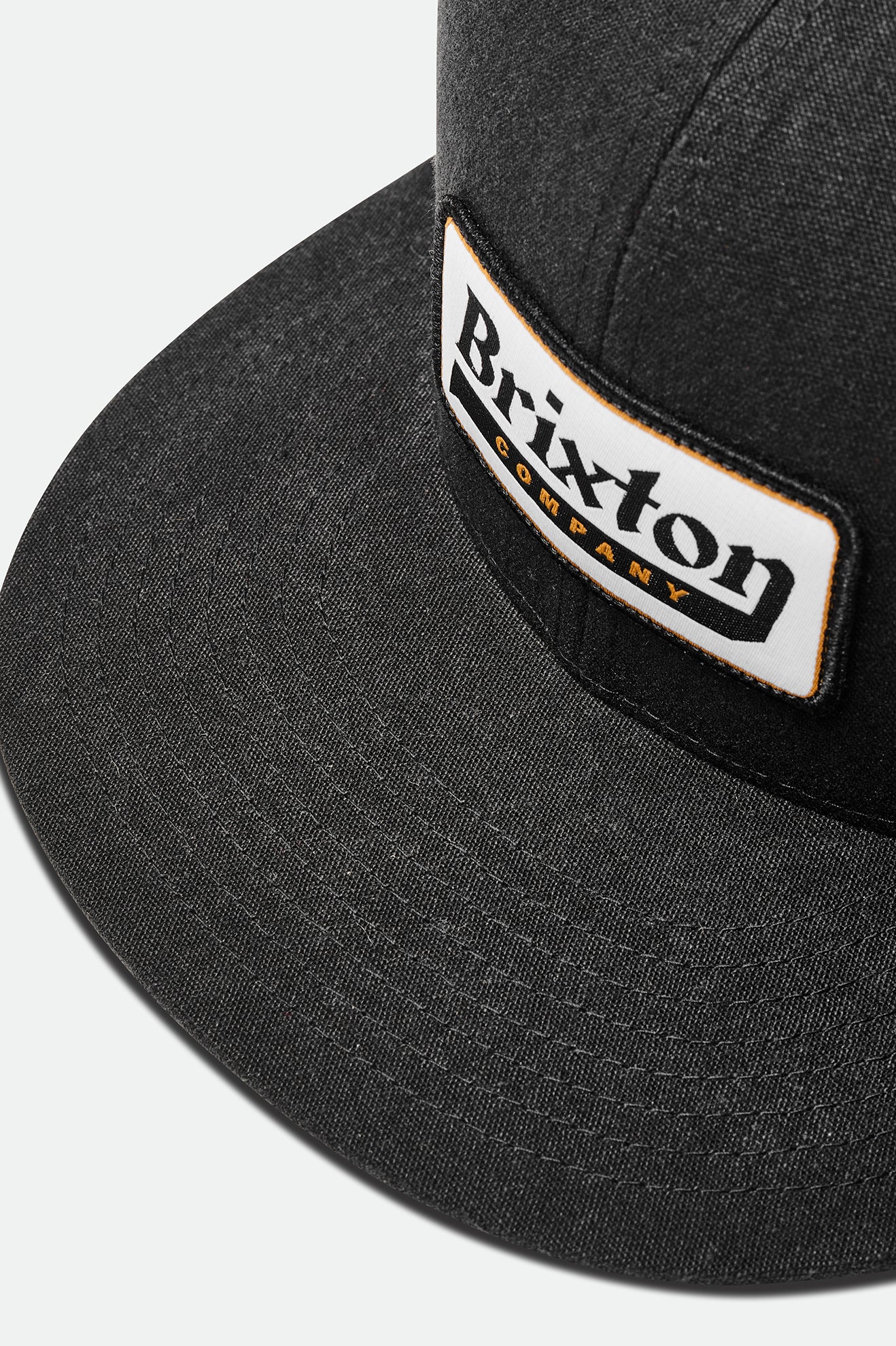 Brixton Steadfast HP Caps Heren Zwart | 280395MLD