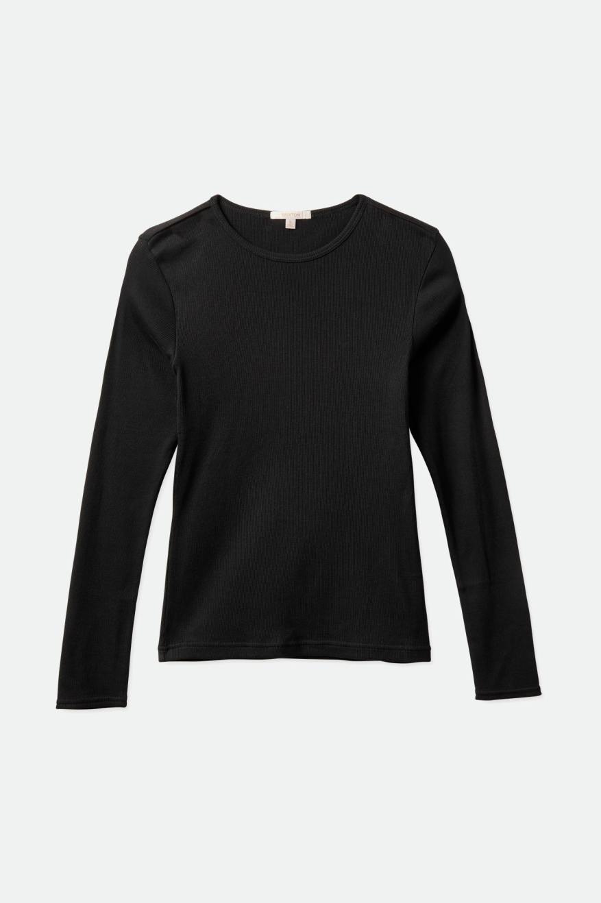 Brixton Tennessee L/S Topjes Dames Zwart | 163820PLU