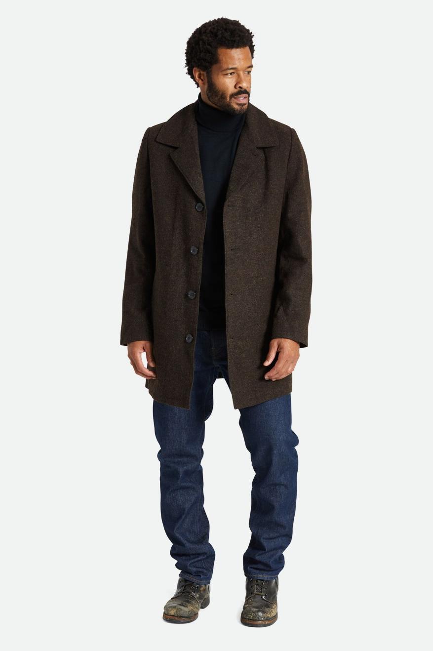 Brixton Union Trench Jassen Heren Bruin | 435129RPB