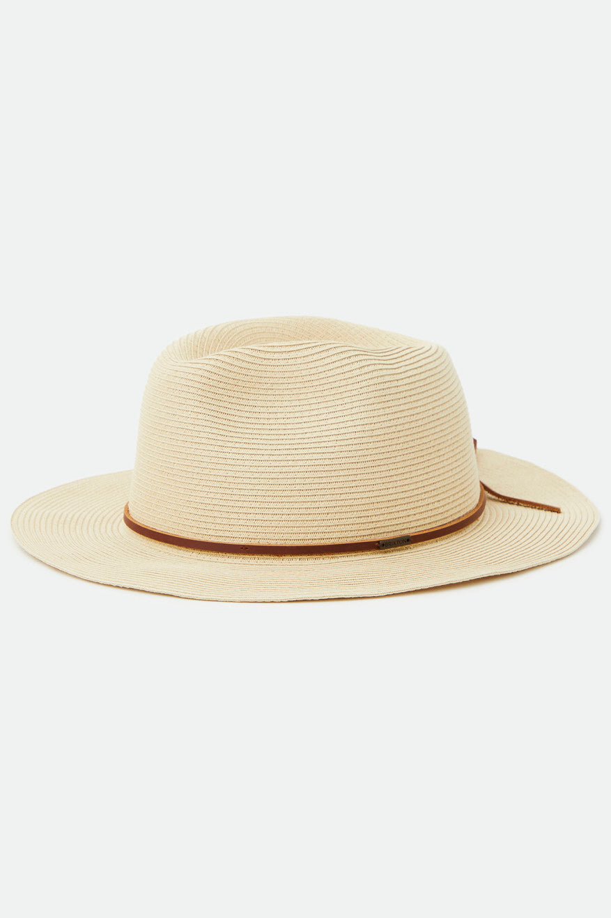 Brixton Wesley Packable Fedora Hoeden Heren Bruin | 276158QMW