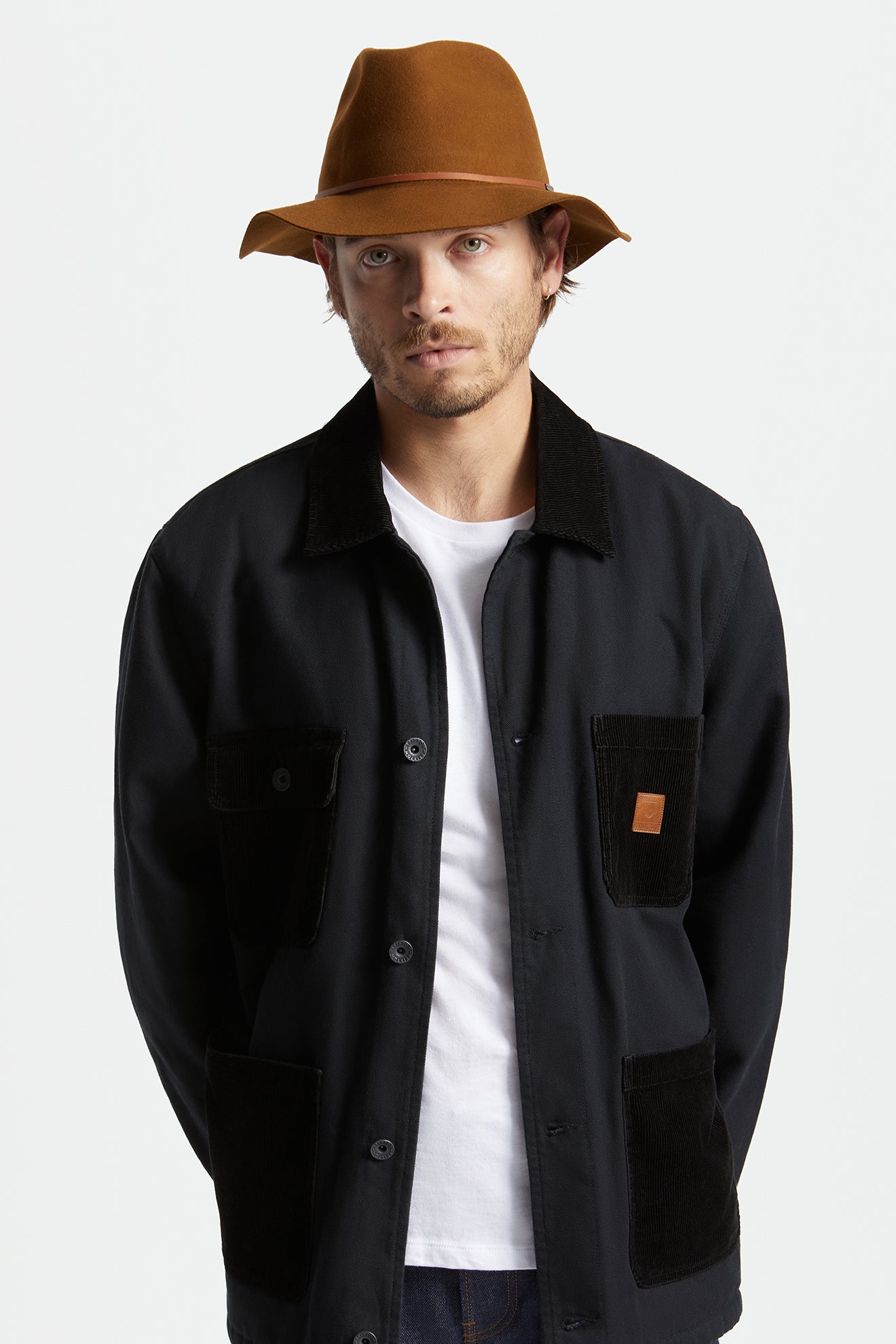 Brixton Wesley Packable Fedoras Heren Koffie | 701948ZQW