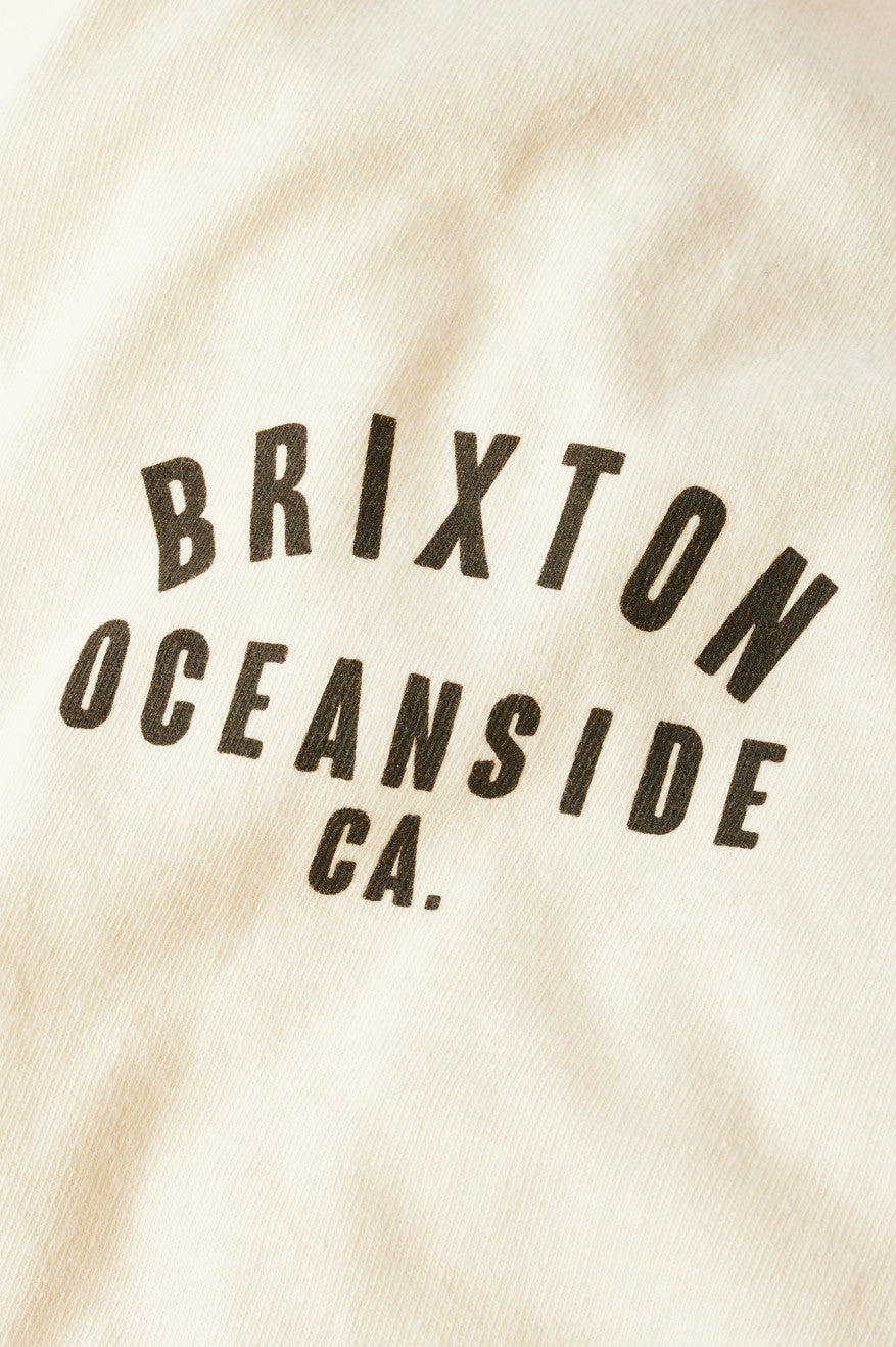 Brixton Woodburn Oceanside S/S Standard Topjes Heren Room Zwart | 176985SMR