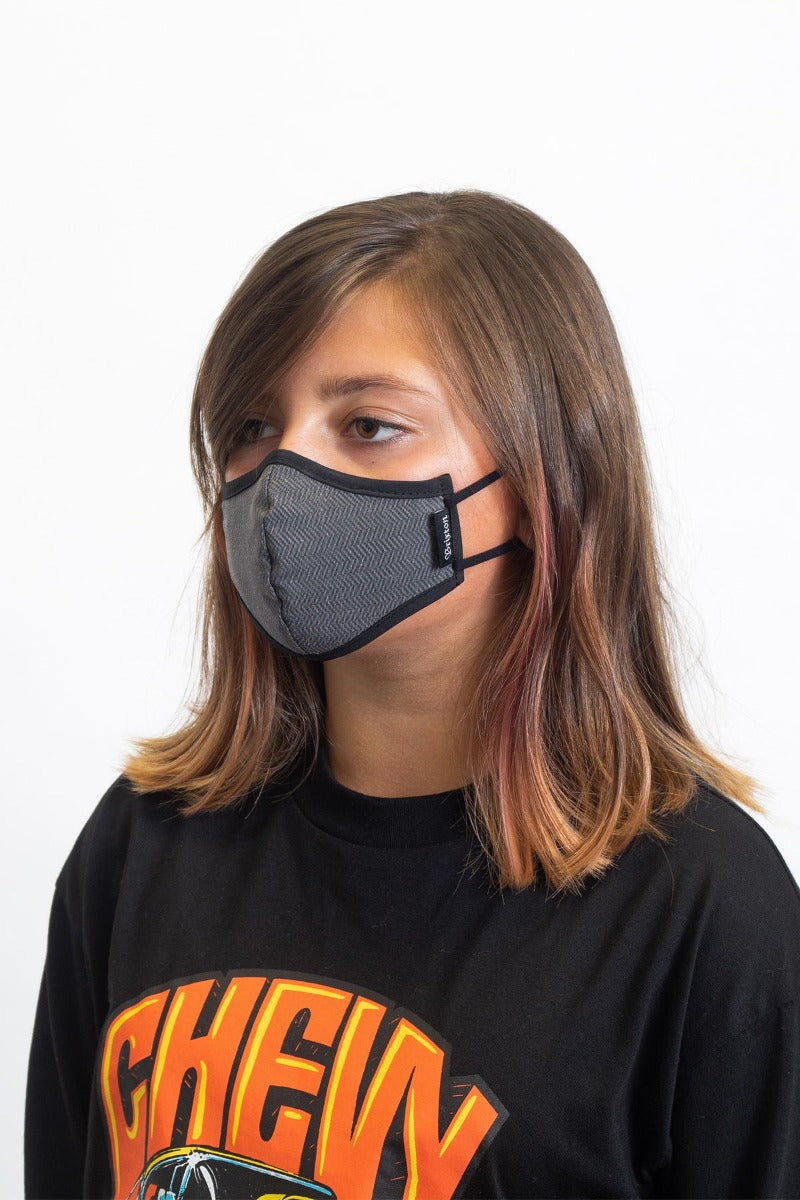 Brixton Youth Antimicrobial Masker Unisex Zwart | 239514HNL