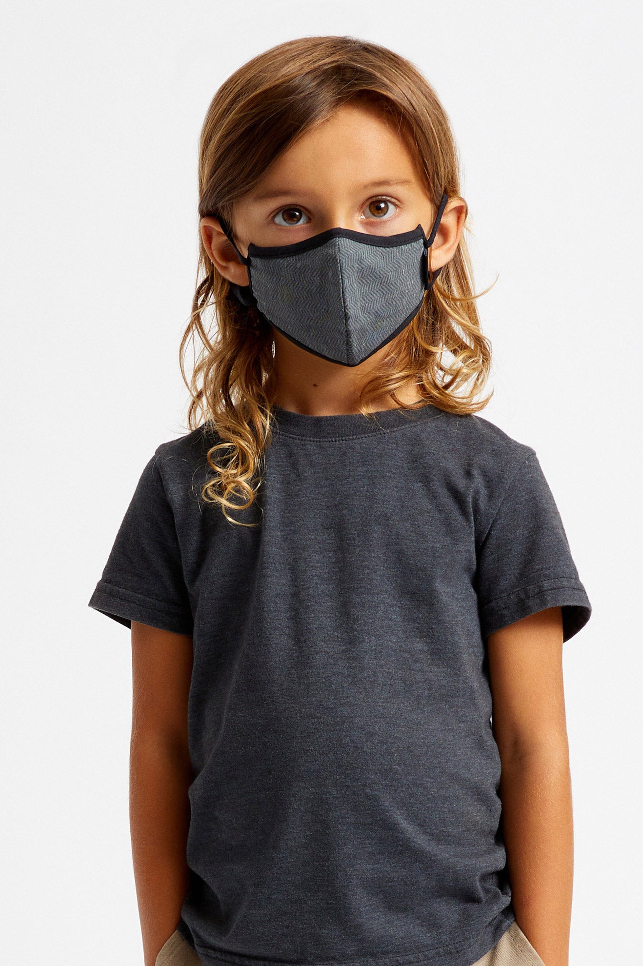 Brixton Youth Antimicrobial Masker Unisex Zwart | 239514HNL