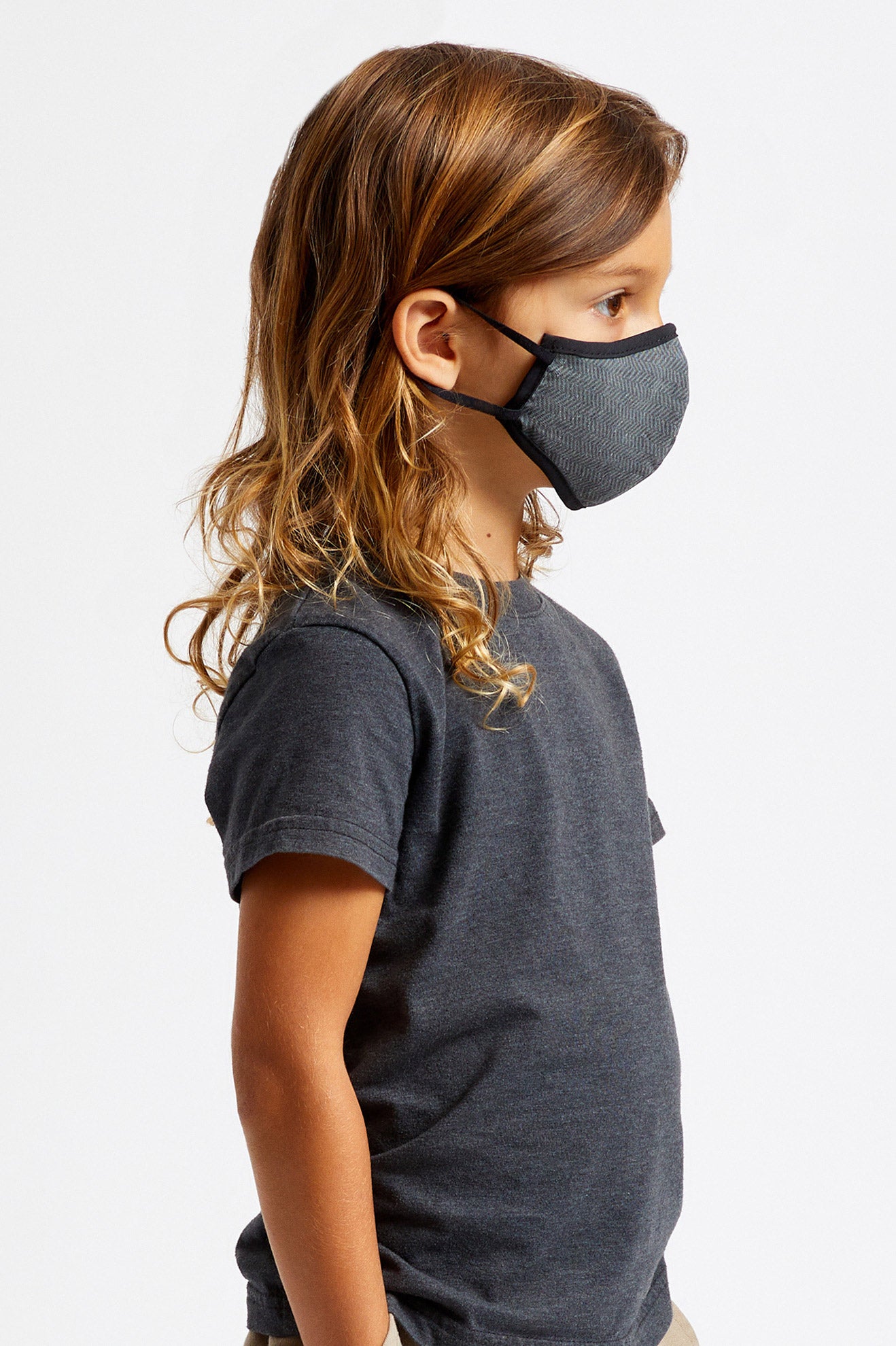 Brixton Youth Antimicrobial Masker Unisex Zwart | 239514HNL