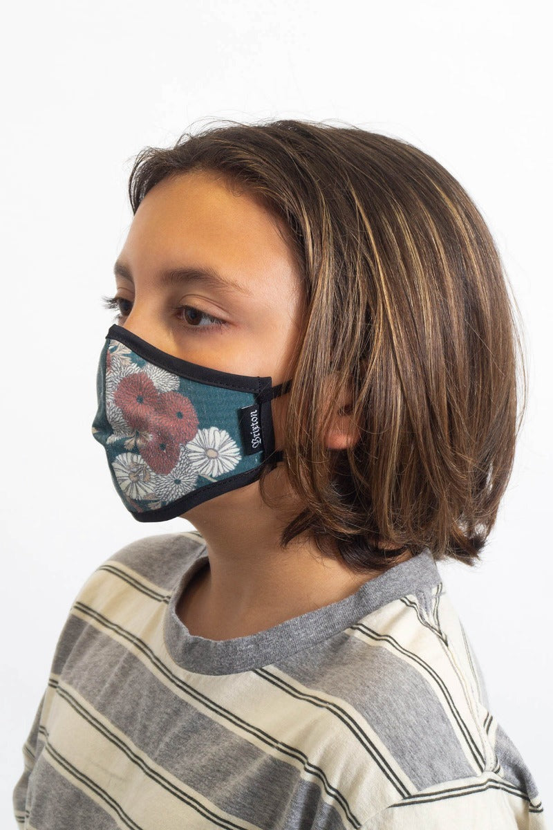 Brixton Youth Antimicrobial Masker Unisex Groen | 350246LMS