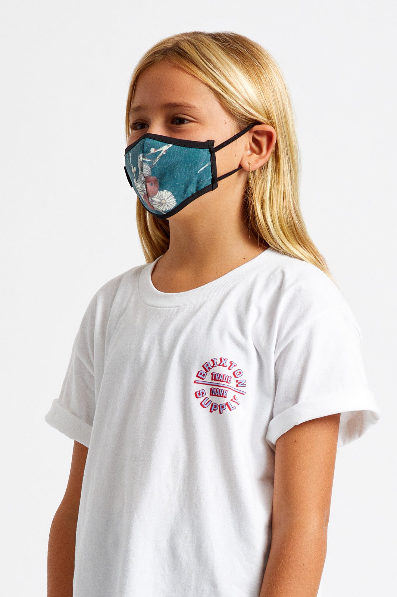 Brixton Youth Antimicrobial Masker Unisex Groen | 350246LMS