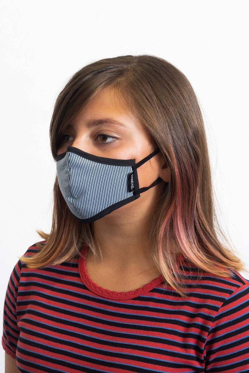 Brixton Youth Antimicrobial Masker Unisex Blauw | 679204OKQ