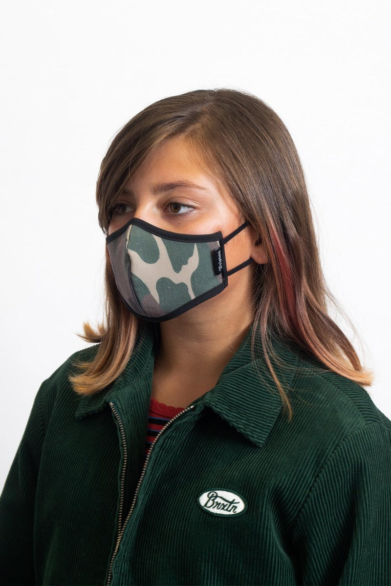 Brixton Youth Antimicrobial Masker Unisex Camo | 709128WNB