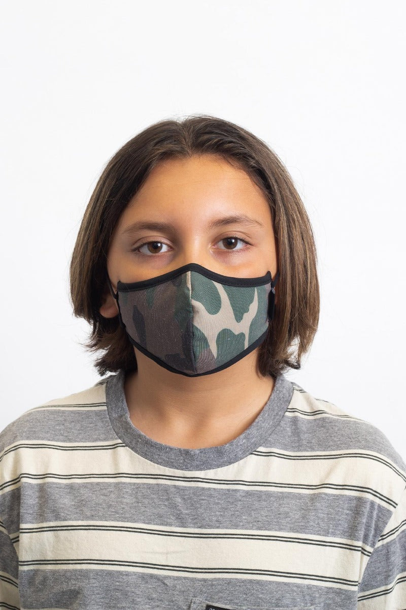 Brixton Youth Antimicrobial Masker Unisex Camo | 709128WNB